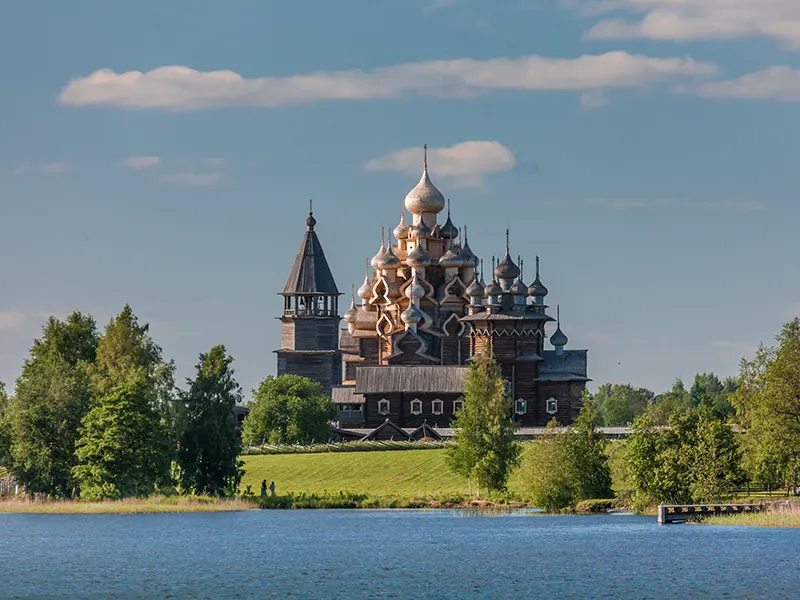 Остров Кижи на метеоре